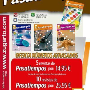 Oferta Tomo Pasatiempos