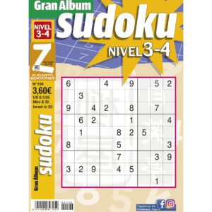 Gran Álbum Sudokus - 196