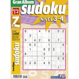 Gran Álbum Sudokus - 200