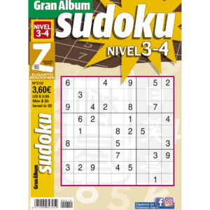 Gran Álbum Sudokus - 210