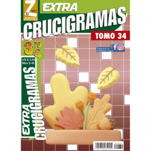Tomo Crucigramas Extra - 34