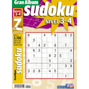 Gran Álbum Sudokus - 211