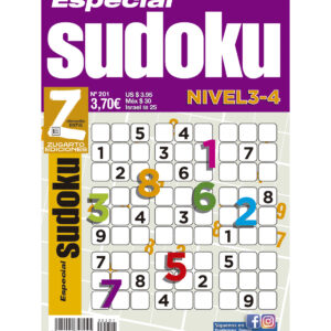 Especial Sudokus - 201