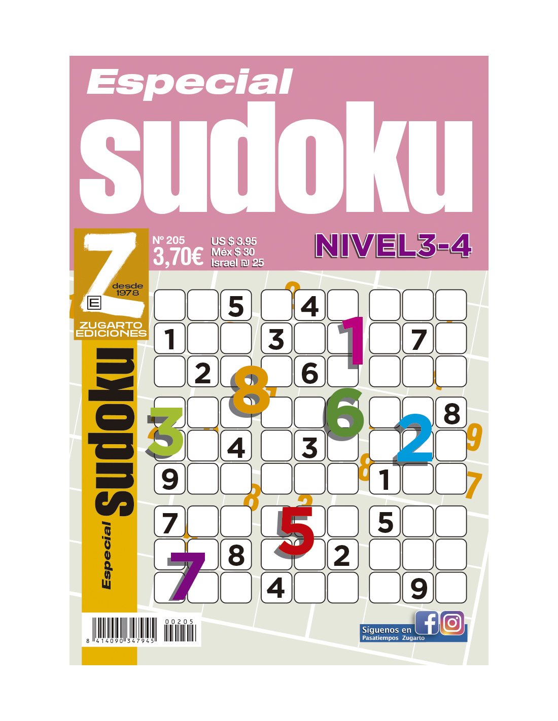 Especial Sudokus - 205